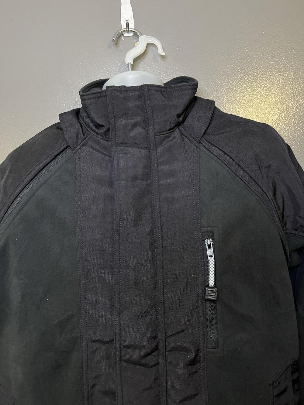 Mascot Jacket Mens Small Black Coria Fleece Full Zip Cordura Workwear Insulated